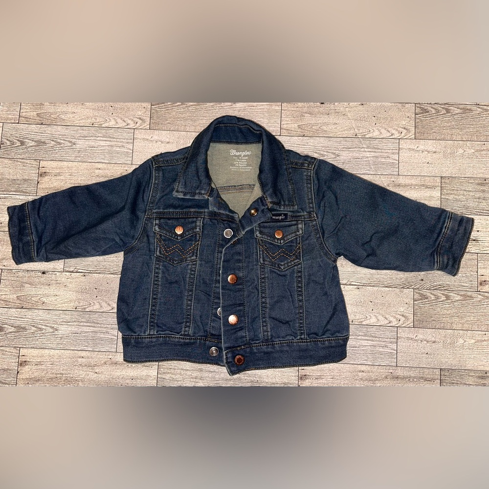 Wrangler Kids Denim Jacket - Blue 18m